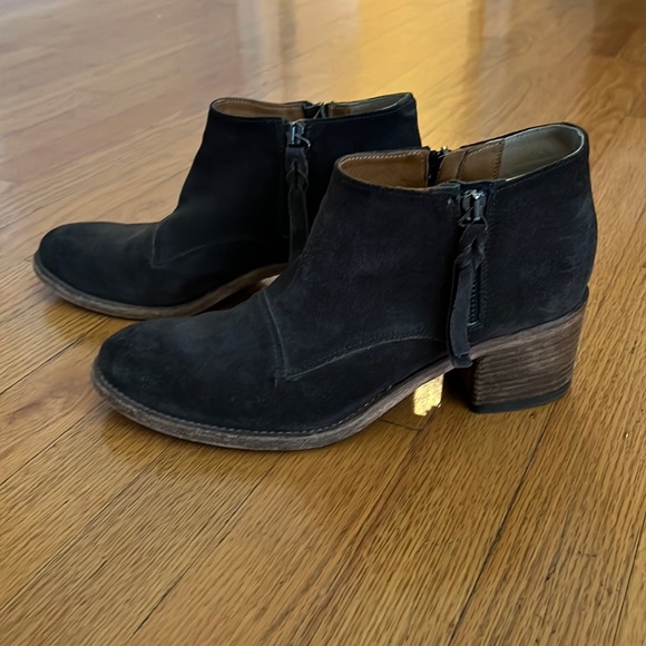 Alberto Fermani Caprica ankle boots EUC 39.5 grey/brown color - Picture 2 of 5